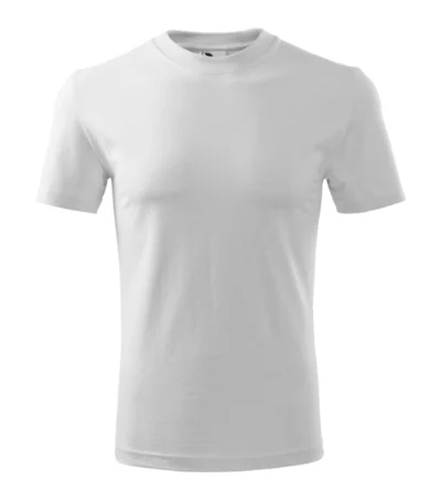 Tricou unisex CLASSIC 101 - alb