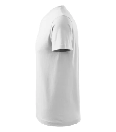Tricou unisex V-NECK 102 - alb