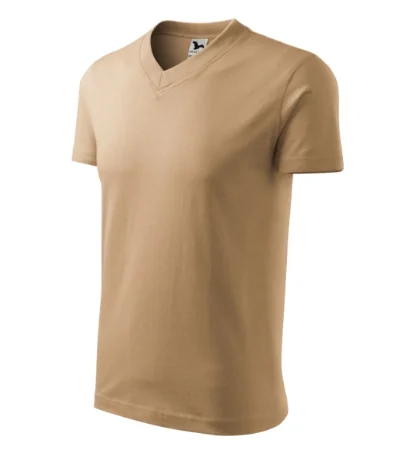 Tricou unisex V-NECK 102 - nisip