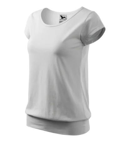 Tricou pentru damă CITY 120 - alb