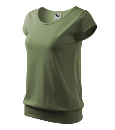 Tricou pentru damă CITY 120 - khaki