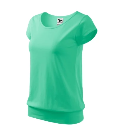Tricou pentru damă CITY 120 - verde mentă