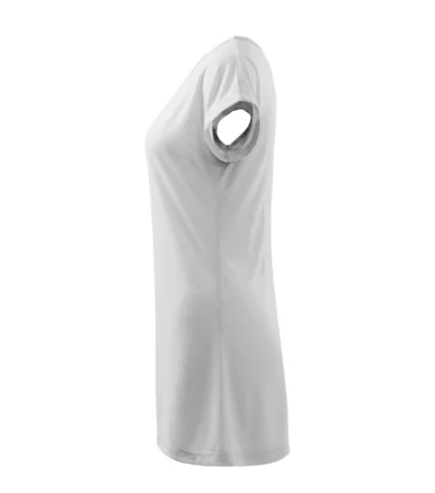 Tricou/rochie pentru damă LOVE 123 - alb