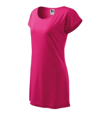 Tricou/rochie pentru damă LOVE 123 - purpuriu