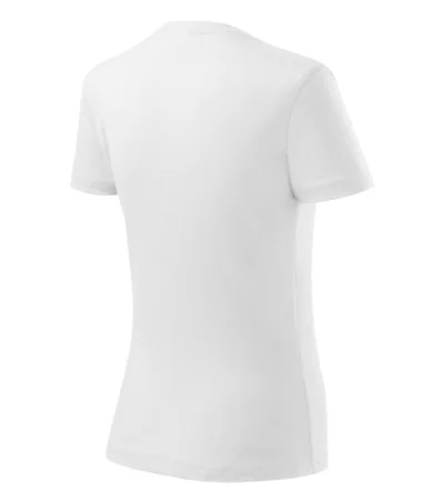 Tricou pentru damă CLASSIC NEW 133 - alb Tricou pentru damă CLASSIC NEW 133 - alb