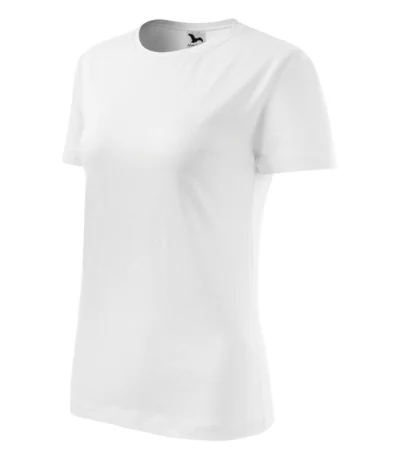 Tricou pentru damă CLASSIC NEW 133 - alb Tricou pentru damă CLASSIC NEW 133 - alb