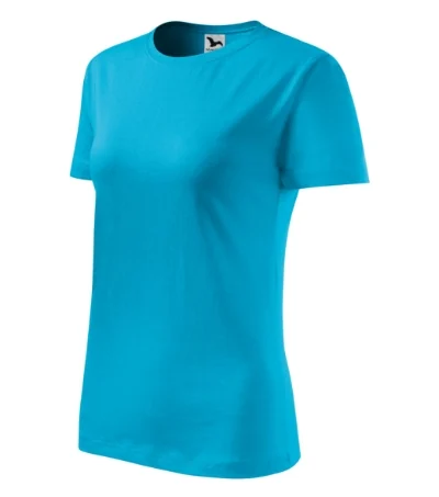 Tricou pentru damă CLASSIC NEW 133 - turcoaz