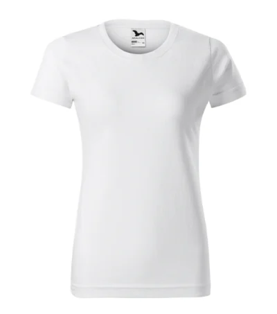 Tricou pentru damă BASIC 134 - alb