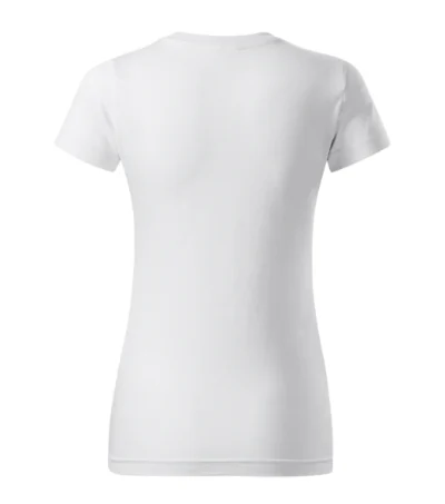 Tricou pentru damă BASIC 134 - alb