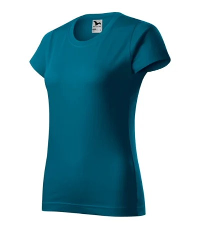 Tricou pentru damă BASIC 134 - albastru petrol