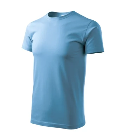 Tricou unisex HEAVY NEW 137 - albastru azuriu