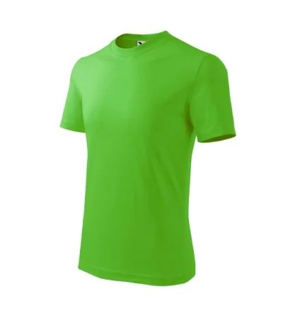 Tricou pentru copii BASIC 138 - verde măr