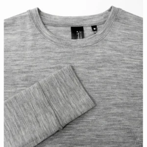 Tricou pentru bărbaţi MERINO RISE LS 159 - gri închis
