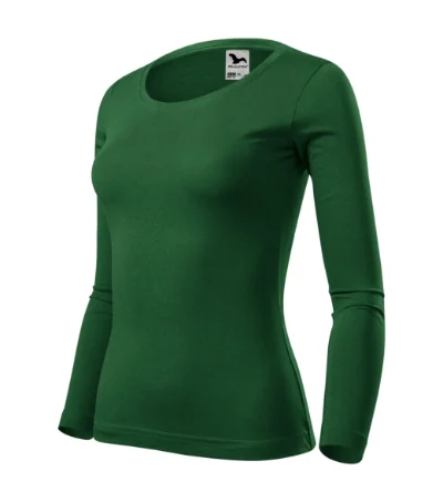 Tricou pentru damă FIT-T LS 169 - verde sticla