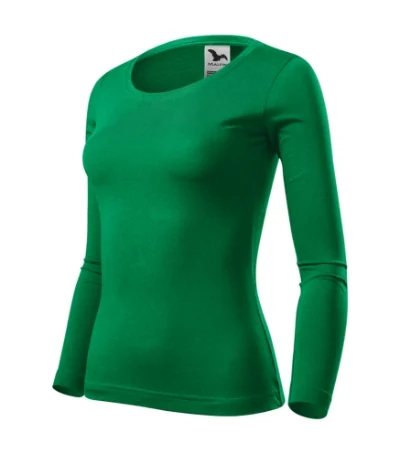 Tricou pentru damă FIT-T LS 169 - verde mediu
