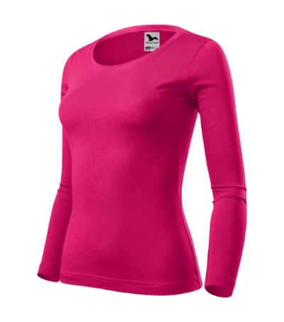 Tricou pentru damă FIT-T LS 169 - zmeură