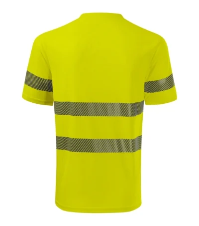Tricou unisex HV DRY 1V8 - galben reflectorizat Tricou unisex HV DRY 1V8 - galben reflectorizat