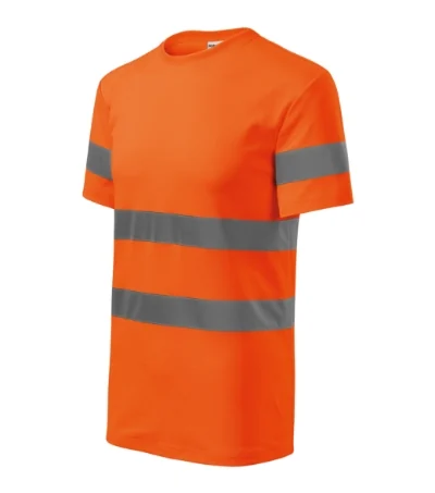 Tricou unisex HV PROTECT 1V9 - portocaliu reflectorizant