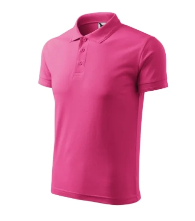 Tricou polo pentru bărbaţi PIQUE POLO 203 - purpuriu