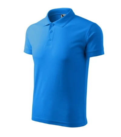 Tricou polo pentru bărbaţi PIQUE POLO 203 - snorkel blue