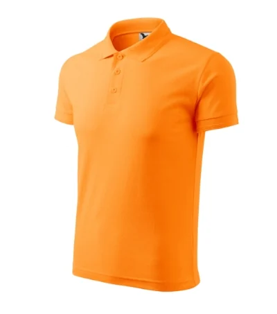 Tricou polo pentru bărbaţi PIQUE POLO 203 - tangerine orange
