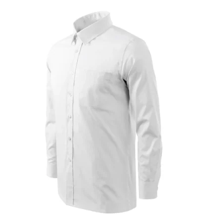 Cămaşă pentru bărbaţi STYLE LS 209 - alb