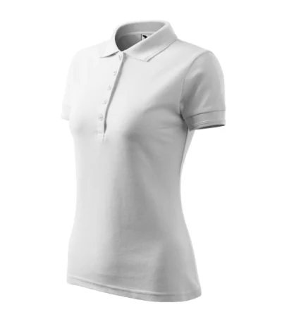 Tricou polo pentru damă PIQUE POLO 210 - alb Tricou polo pentru damă PIQUE POLO 210 - alb