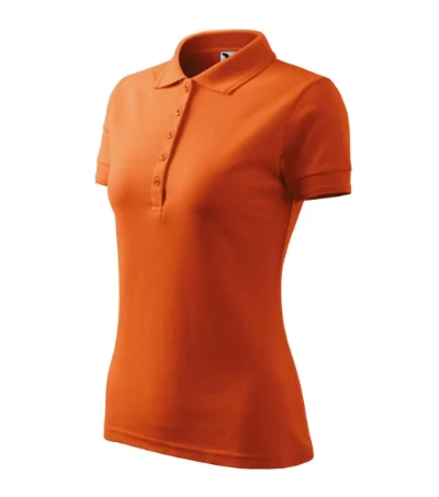 Tricou polo pentru damă PIQUE POLO 210 - portocaliu