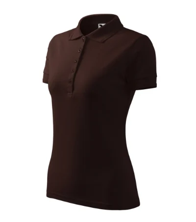 Tricou polo pentru damă PIQUE POLO 210 - cafea