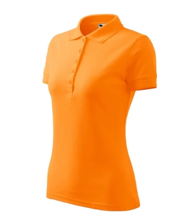 Tricou polo pentru damă PIQUE POLO 210 - tangerine orange