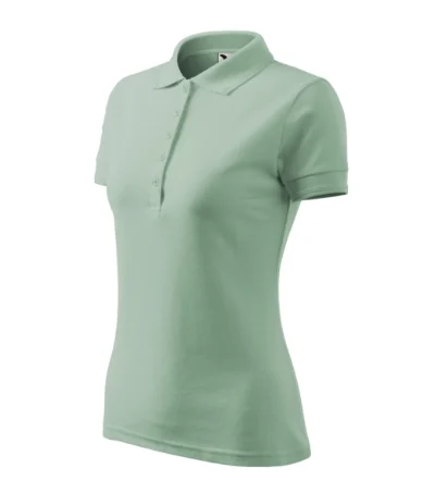 Tricou polo pentru damă PIQUE POLO 210 - sage