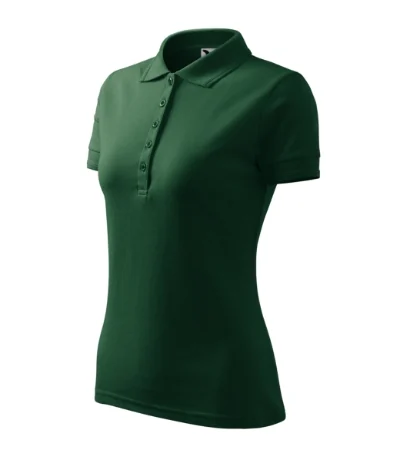Tricou polo pentru damă PIQUE POLO 210 - dark green