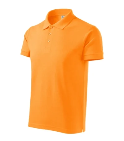 Tricou polo pentru bărbaţi COTTON HEAVY 215 - tangerine orange