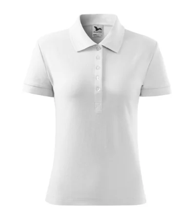 Tricou polo pentru damă COTTON HEAVY 216 - alb