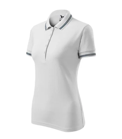Tricou polo pentru damă URBAN 220 - alb