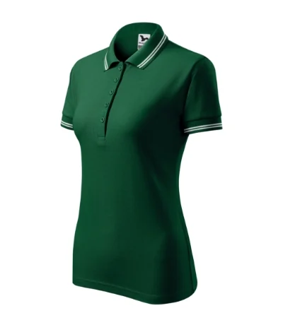 Tricou polo pentru damă URBAN 220 - dark green