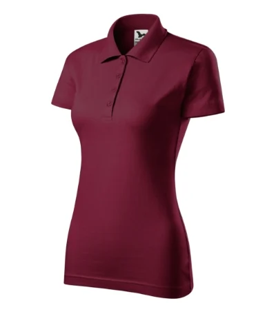 Tricou polo pentru damă SINGLE J. 223 - garnet