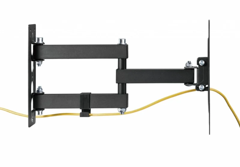 2343TS2_04 Suport de perete Akai cu inclinatie +3/-10°, diagonala display 23"-43", VESA min. 100x100, VESA max. 200x200, suporta pana la 30kg, distanta fata de perete MAX 378mm, negru