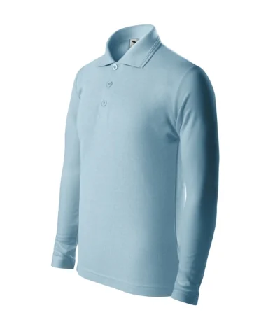 Tricou polo pentru copii PIQUE POLO LS 241 - albastru deschis