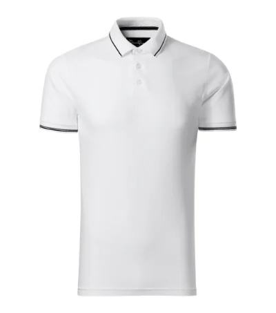 Tricou polo pentru bărbaţi PERFECTION PLAIN 251 - alb