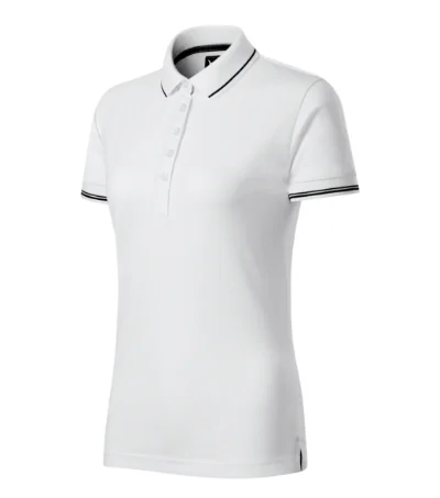 Tricou polo pentru damă PERFECTION PLAIN 253 - alb Tricou polo pentru damă PERFECTION PLAIN 253 - alb