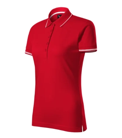 Tricou polo pentru damă PERFECTION PLAIN 253 - formula red