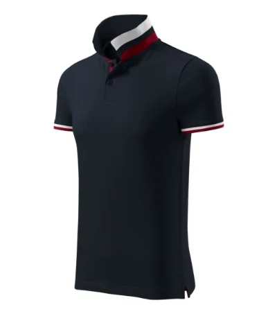Tricou polo pentru bărbaţi COLLAR UP 256 - dark navy