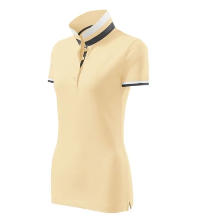 Tricou polo pentru damă COLLAR UP 257 - bourbon vanilla