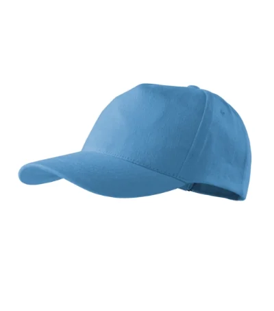 Şapcă unisex 5P 307 - albastru azuriu