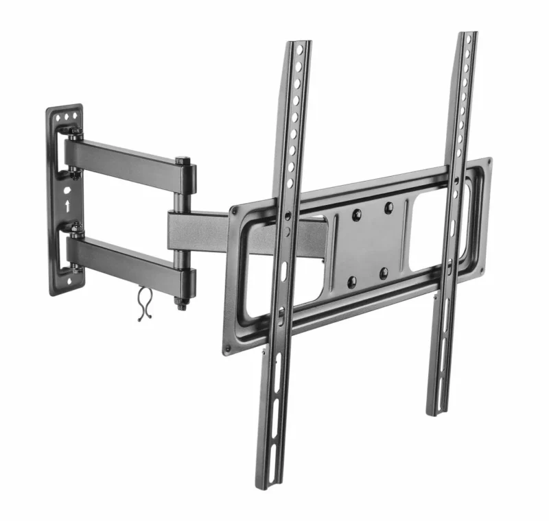 3255TS2_01 Suport de perete Akai cu inclinatie +10/-15°, diagonala display 32"-55", VESA min. 75x75, VESA max. 400x400, suporta pana la 35kg, distanta fata de perete max 427mm, negru