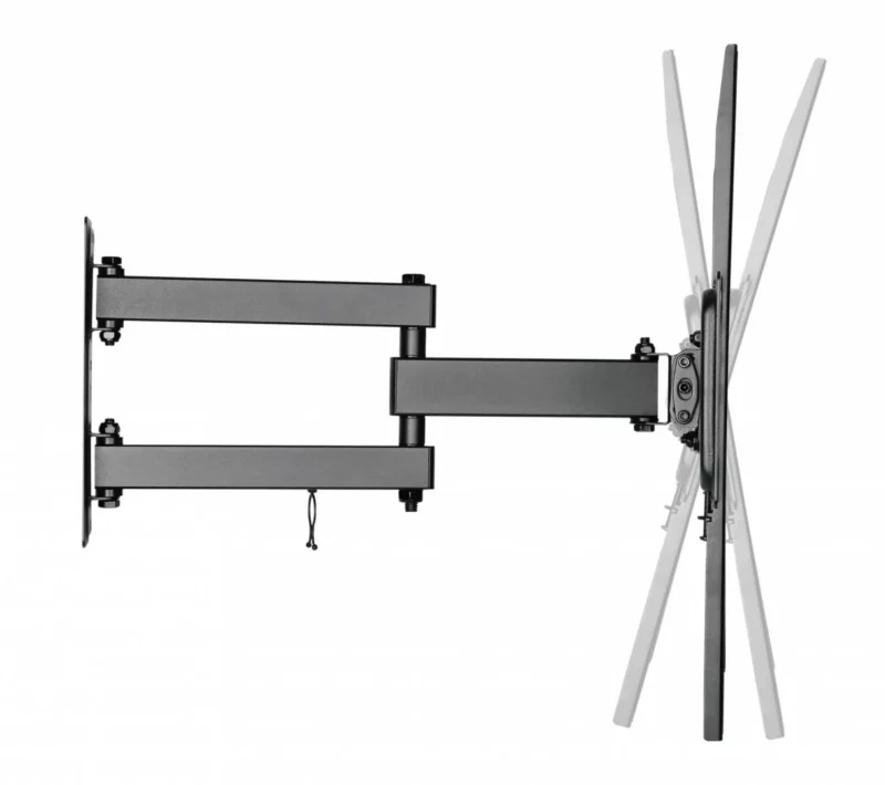 3255TS2_05 Suport de perete Akai cu inclinatie +10/-15°, diagonala display 32"-55", VESA min. 75x75, VESA max. 400x400, suporta pana la 35kg, distanta fata de perete max 427mm, negru