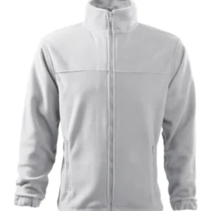 Jachetă fleece pentru bărbaţi JACKET 501 - alb