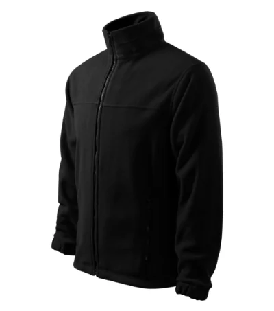 Jachetă fleece pentru bărbaţi JACKET 501 - negru 01 (brand label)