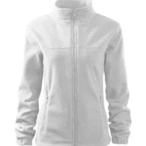 Jachetă fleece pentru damă JACKET 504 - alb